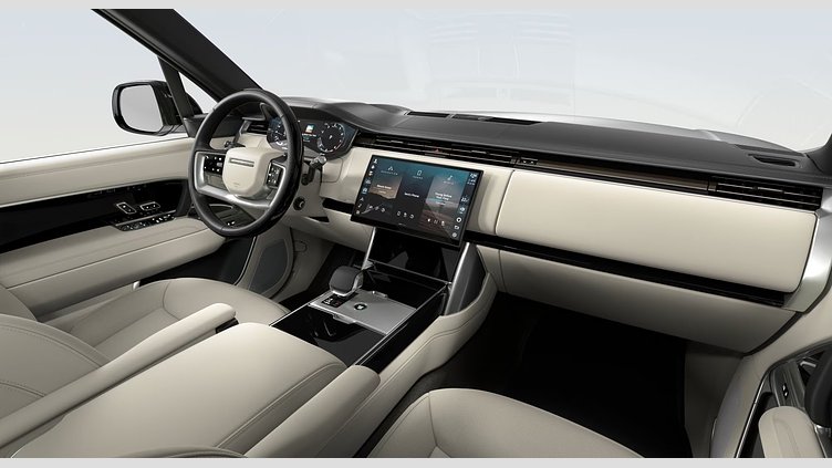 2025 Nowy Land Rover Range Rover Satynowy srebrny Flux Silver P530 MHEV STANDARD WHEELBASE (SWB) Autobiography