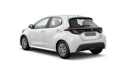 2023 New Mazda 2 Hybrid Lunar White 1.5 (116) Pure Plus-pakett