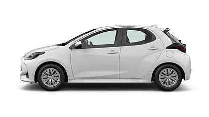 2023 New Mazda 2 Hybrid Lunar White 1.5 (116) Pure Plus-pakett (3)