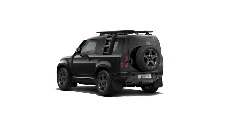 2025 Новый Land Rover Defender 90 Santorini Black D350 Diesel Mild Hybrid X-Dynamic SE