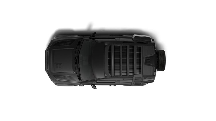 2025 Новый Land Rover Defender 90 Santorini Black D350 Diesel Mild Hybrid X-Dynamic SE