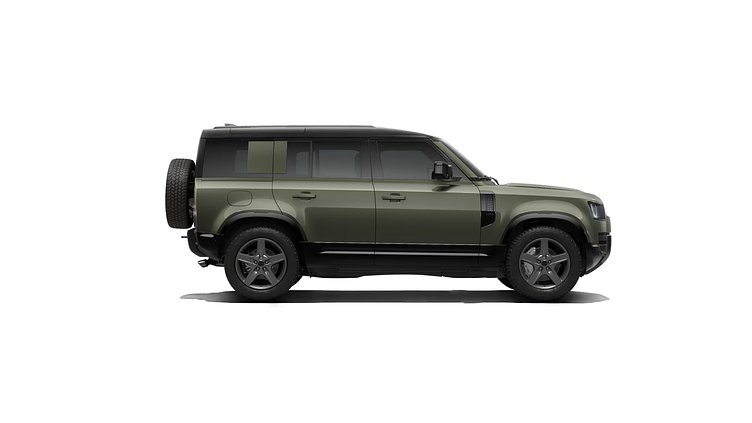 2025 Nowy Land Rover Defender 110 Woolstone Green P425 Petrol V8 X-Dynamic SE