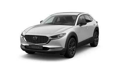 2025 New Mazda CX-30 Stormy Silver AWD 2.0 M Hybrid e-Skyactiv X AT Homura