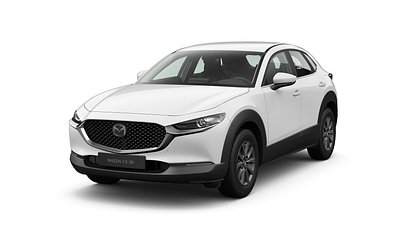 2025 New Mazda CX-30 Arctic White AWD 2.0 M Hybrid e-Skyactiv X MT Centre-line