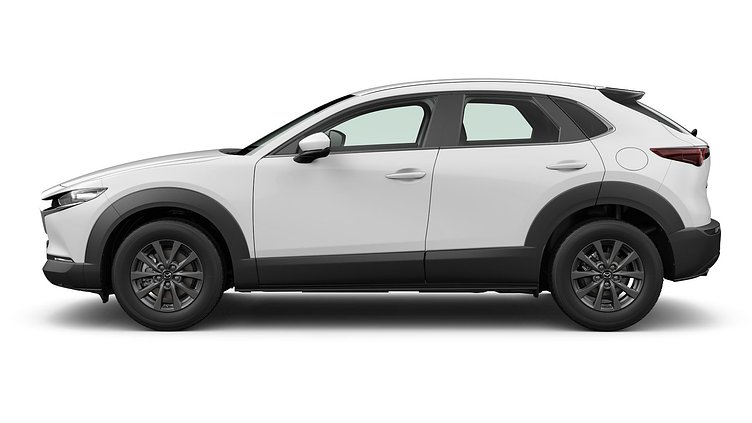2025 New Mazda CX-30 Arctic White AWD 2.0 M Hybrid e-Skyactiv X  MT Centre-line